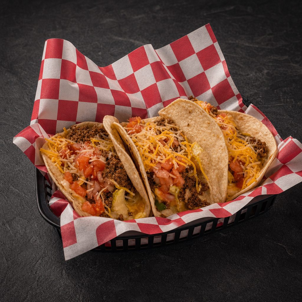 3 Tacos.