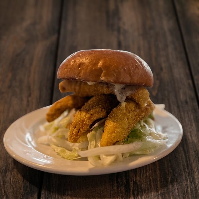Perch Sandwich.