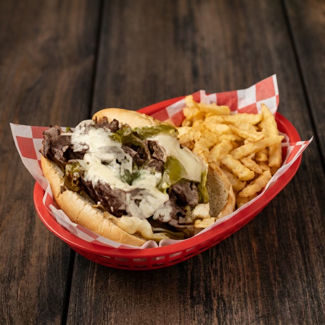 Italian Beef Sandwich.